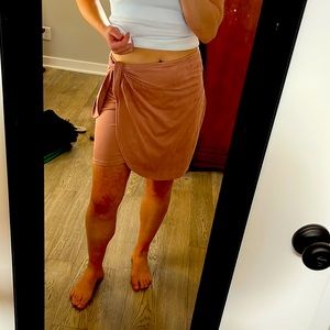 Lulus wrap skirt